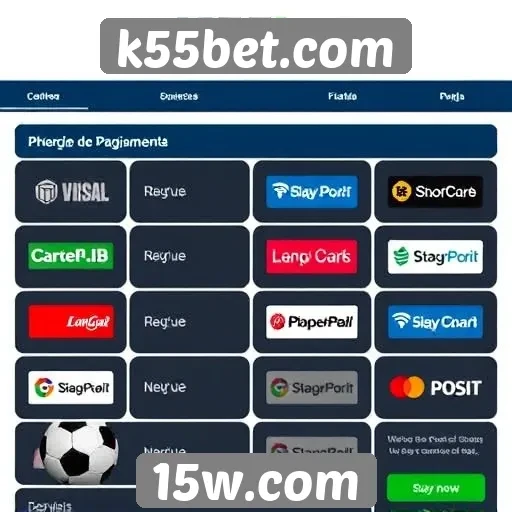 Exploração das opções de pagamento disponíveis no k55bet