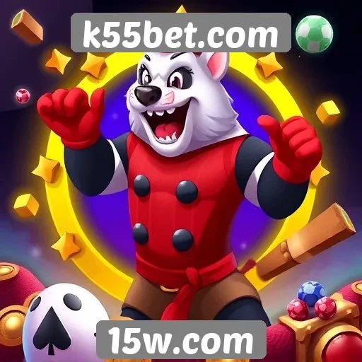 Jogos populares disponíveis na plataforma k55bet